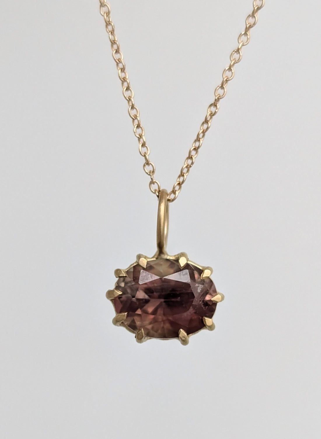 Sunstone Basket Pendant 1.93CT -  One of a Kind