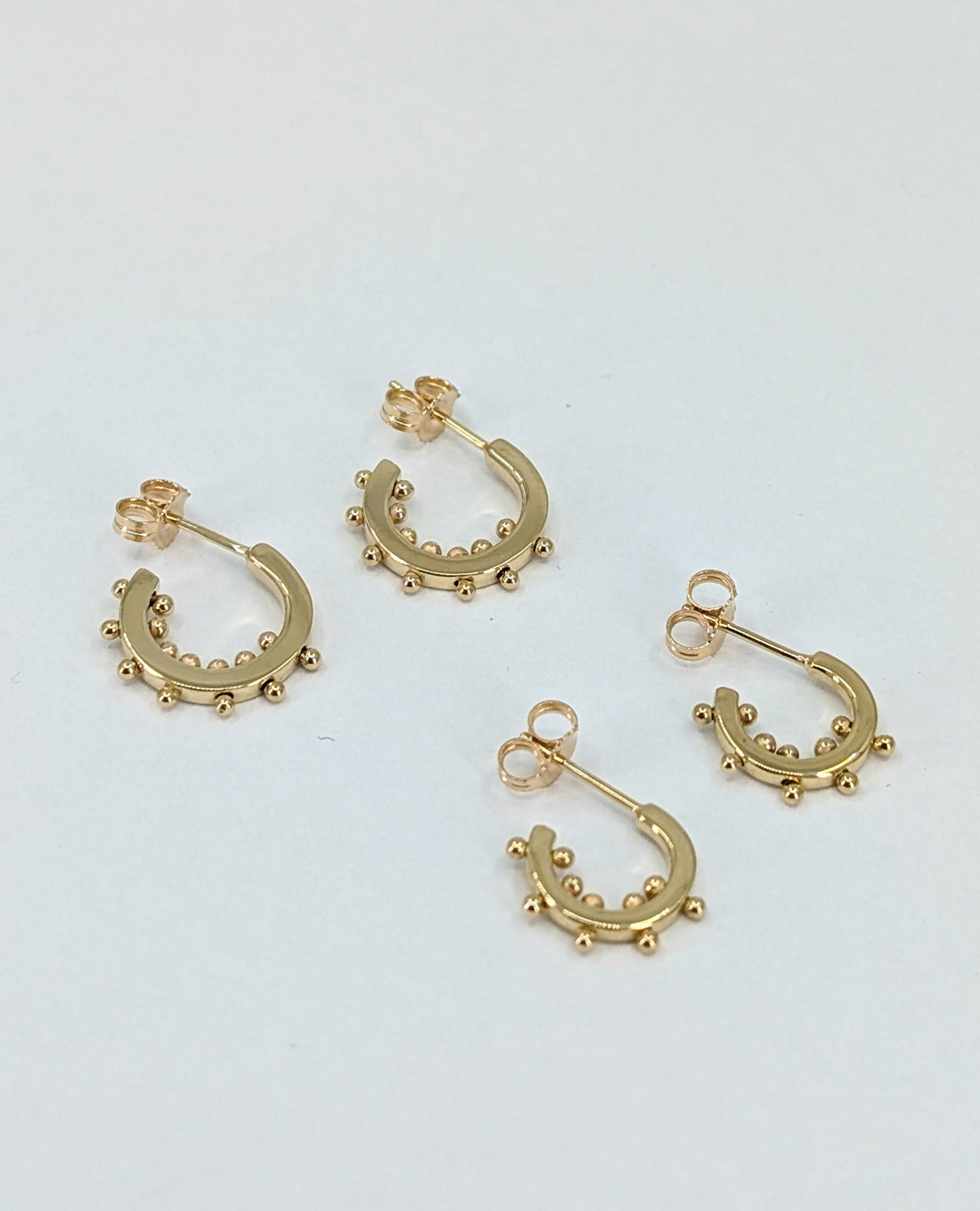 14k Mini Narumi Hoops