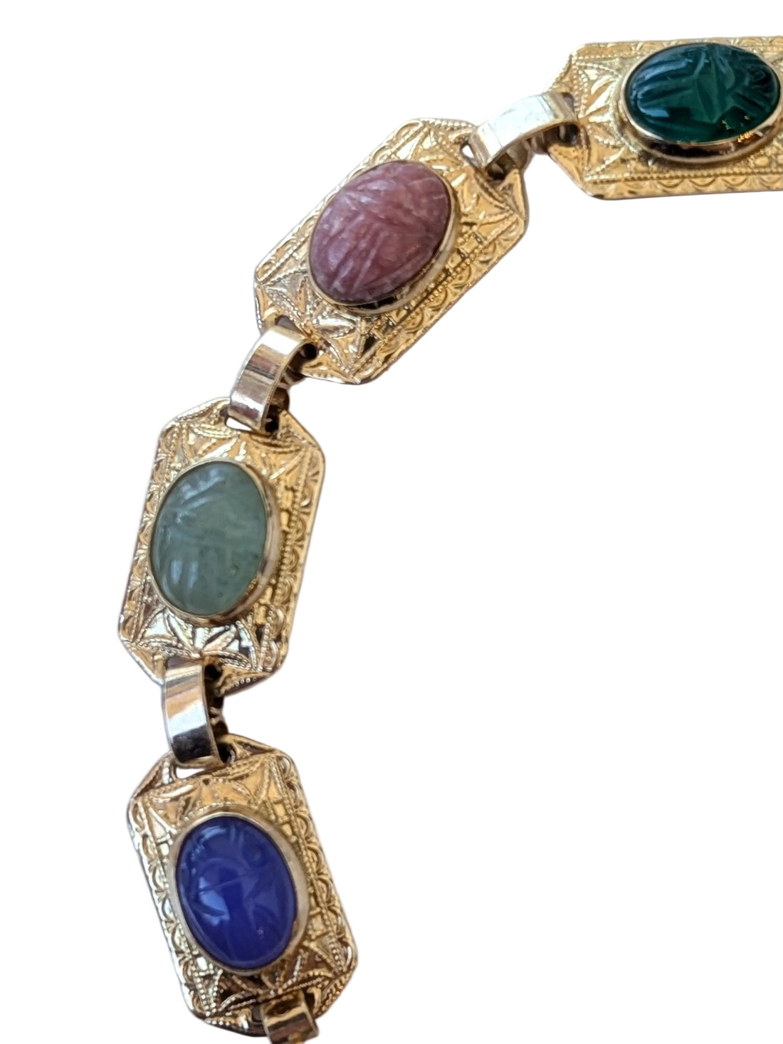 Vintage Scarab Bracelet