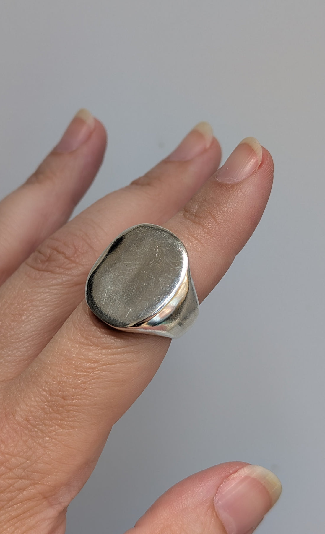 Chunky Oval Signet - Archive Sale