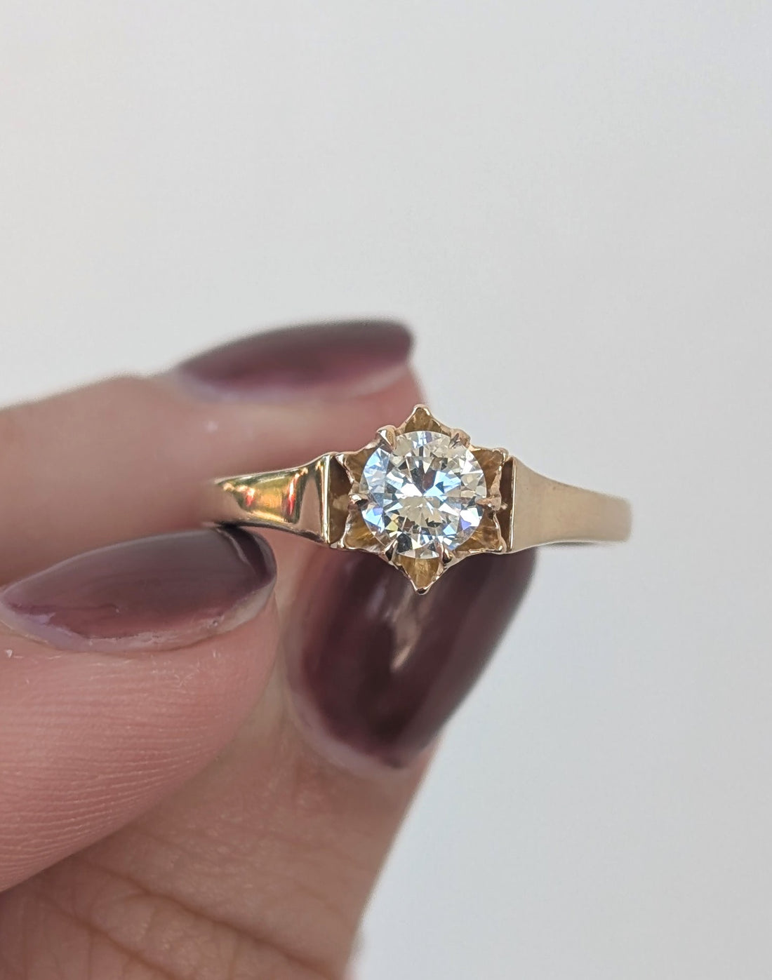 Antique Star Diamond Ring