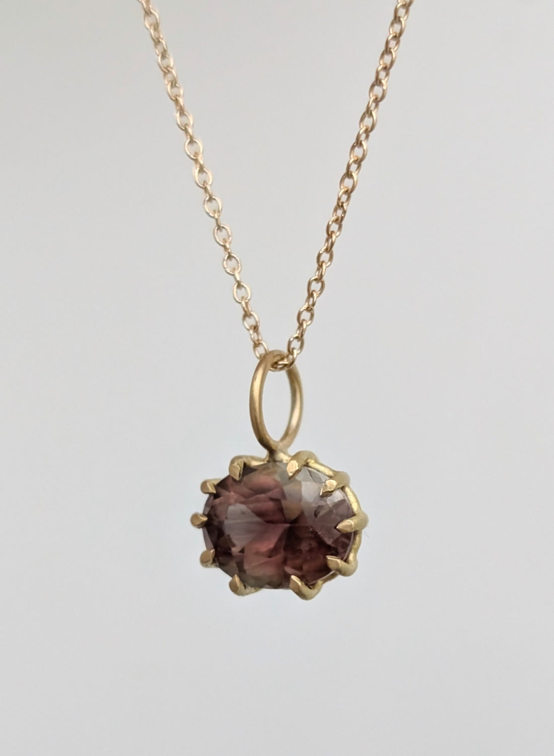 Sunstone Basket Pendant 1.93CT -  One of a Kind