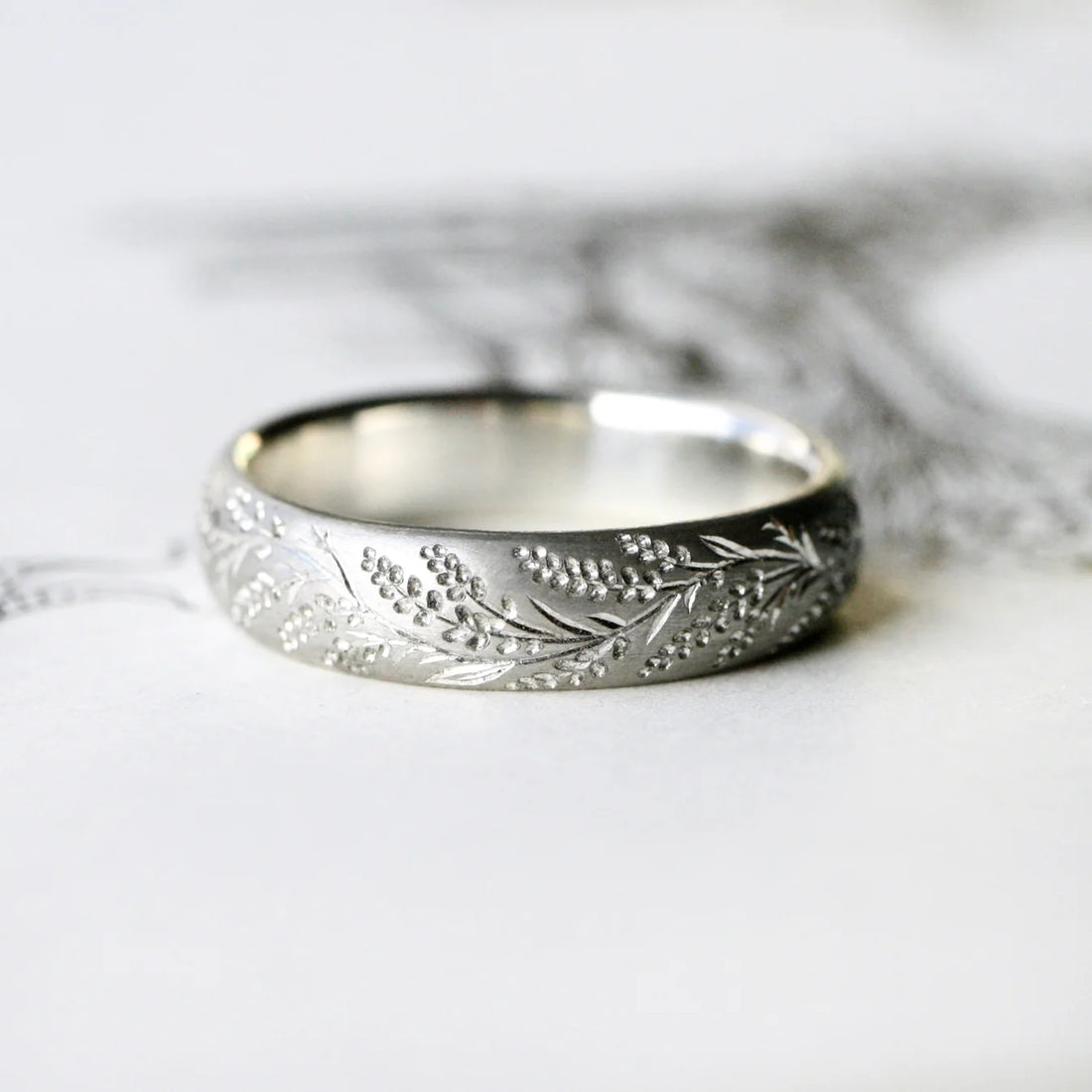 Lavender Band- Silver