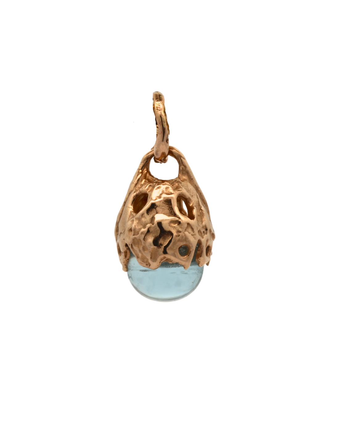 14k Spero Pendant - Aquamarine