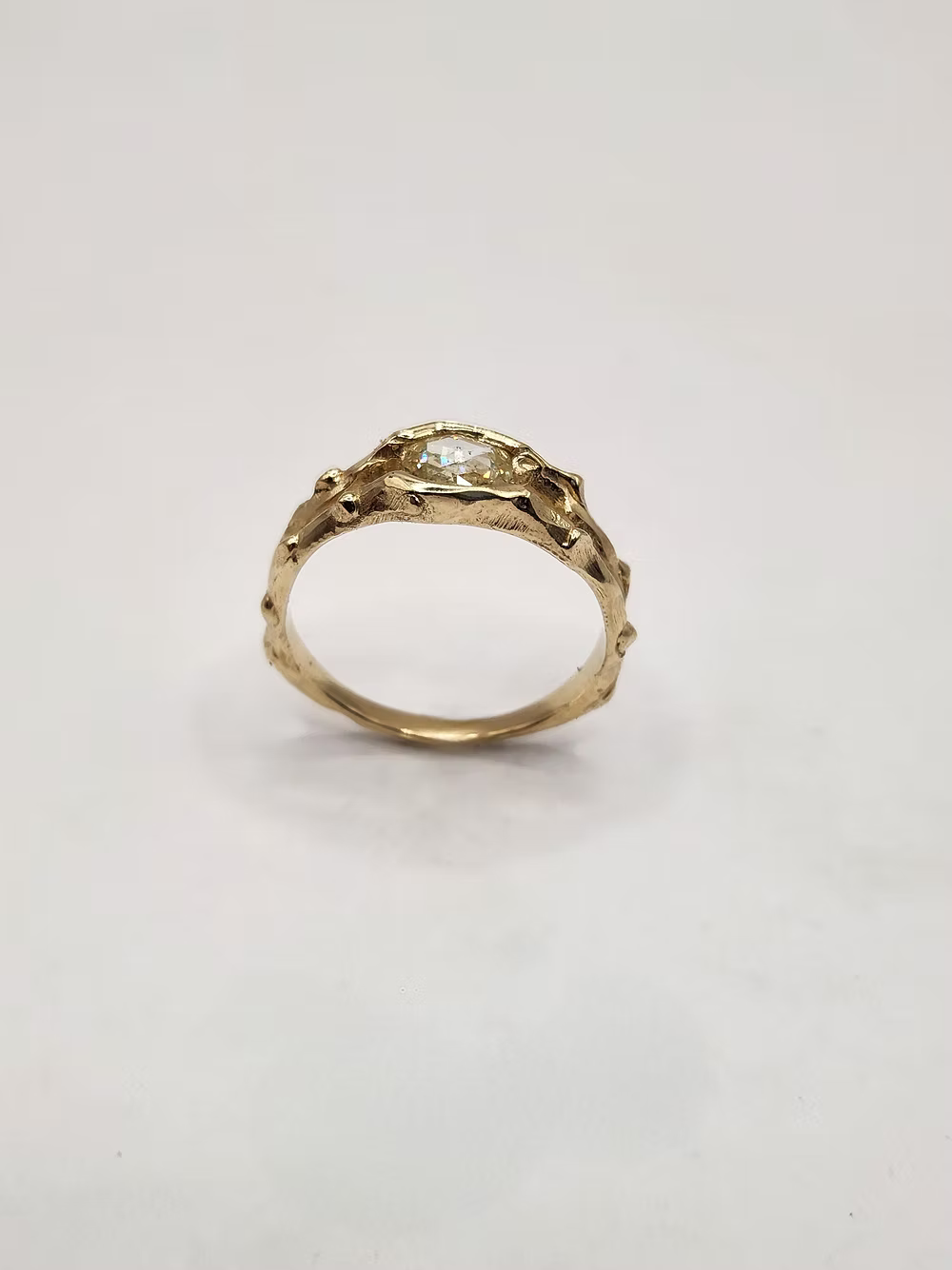 Diamond Crevasse Ring