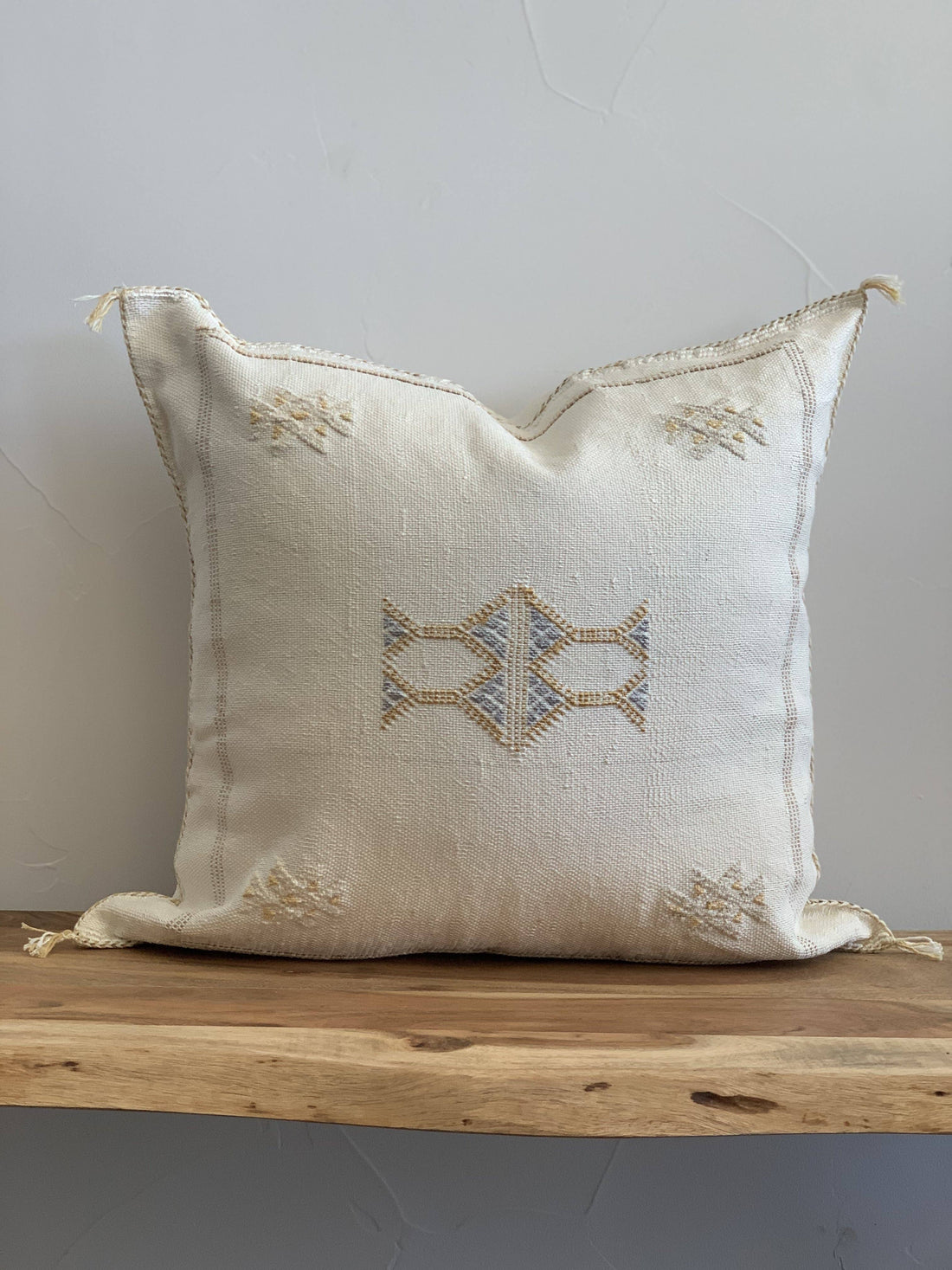 Handmade Cactus Silk Throw Pillow Covers- designs will vary