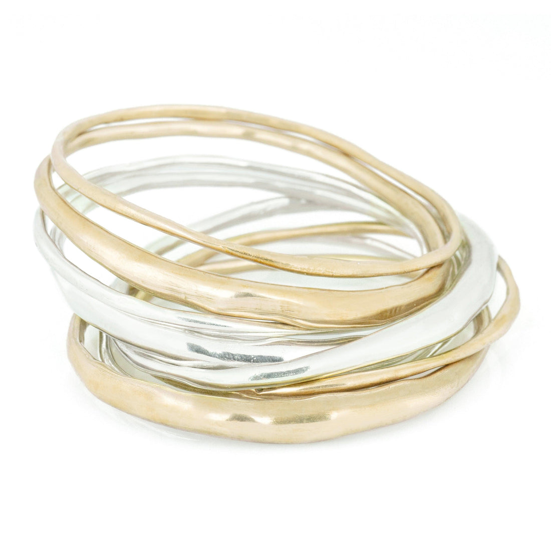 Gila Bangle - Sterling Silver - erin cuff jewelry